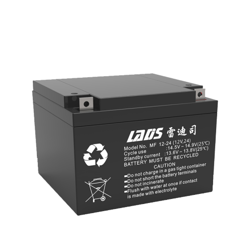雷迪司MF12-24 12V 24AH阀控密封式铅酸免维护蓄电池 - 雷迪司