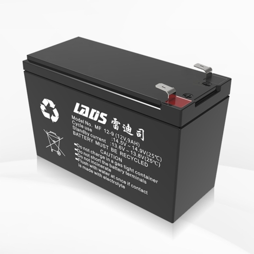 雷迪司MF12-9 12V 9AH阀控密封式铅酸免维护蓄电池 - 雷迪司